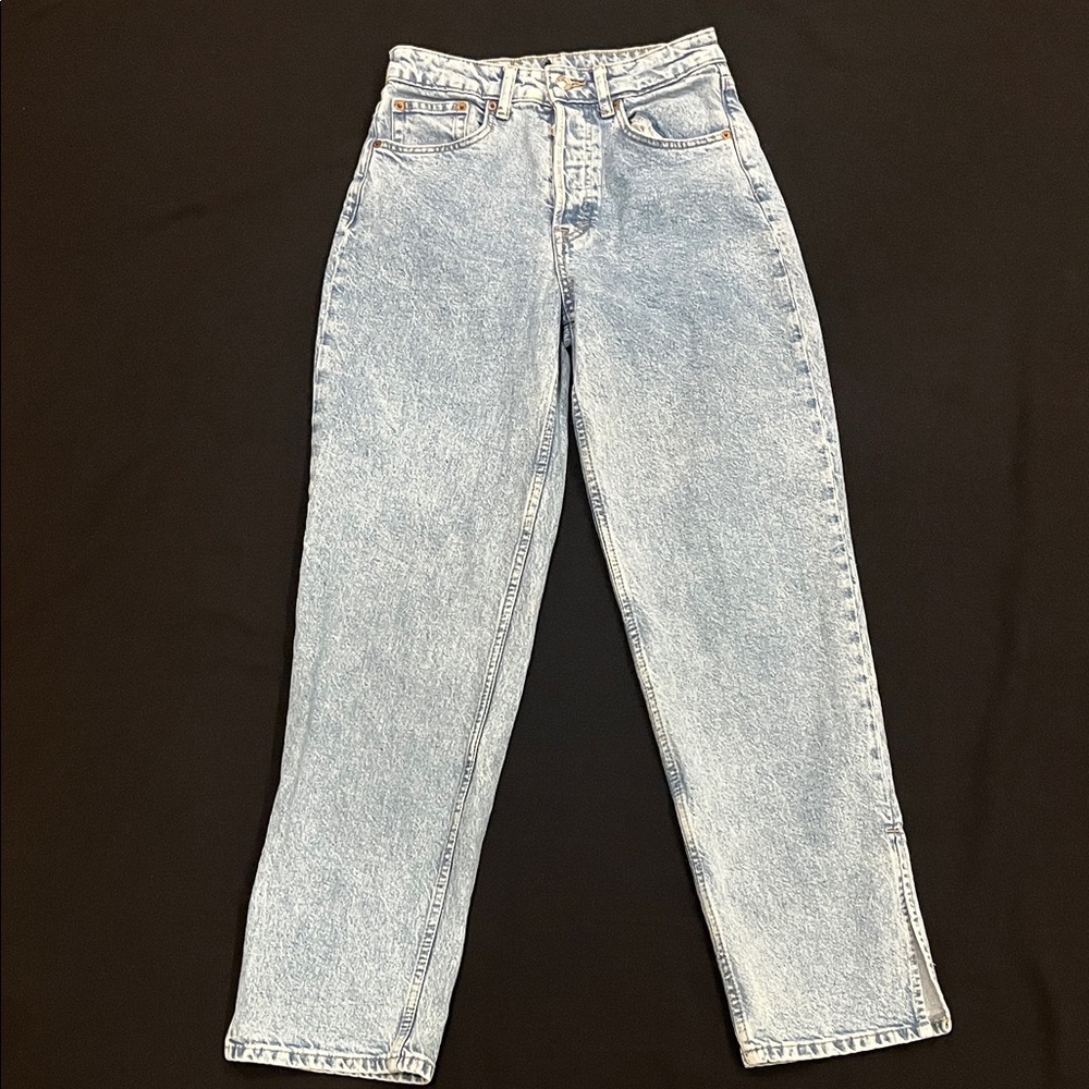 H&M Denim Blue Straight Leg Women's Jeans
